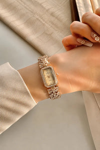 Rose Gold Crystal Ladies Watch