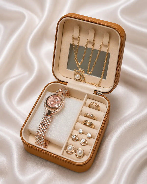 Luxury Women's 7-in-1 Jewelry Gift Set