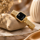 Crystal Touch Screen Bracelet Watch